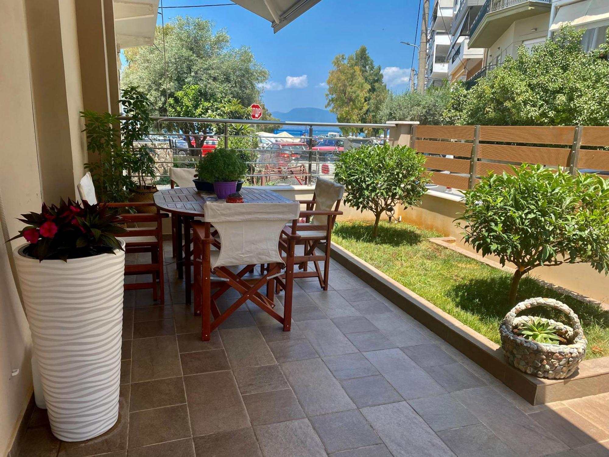 Apartament Harmony By The Sea Chalkís Zewnętrze zdjęcie